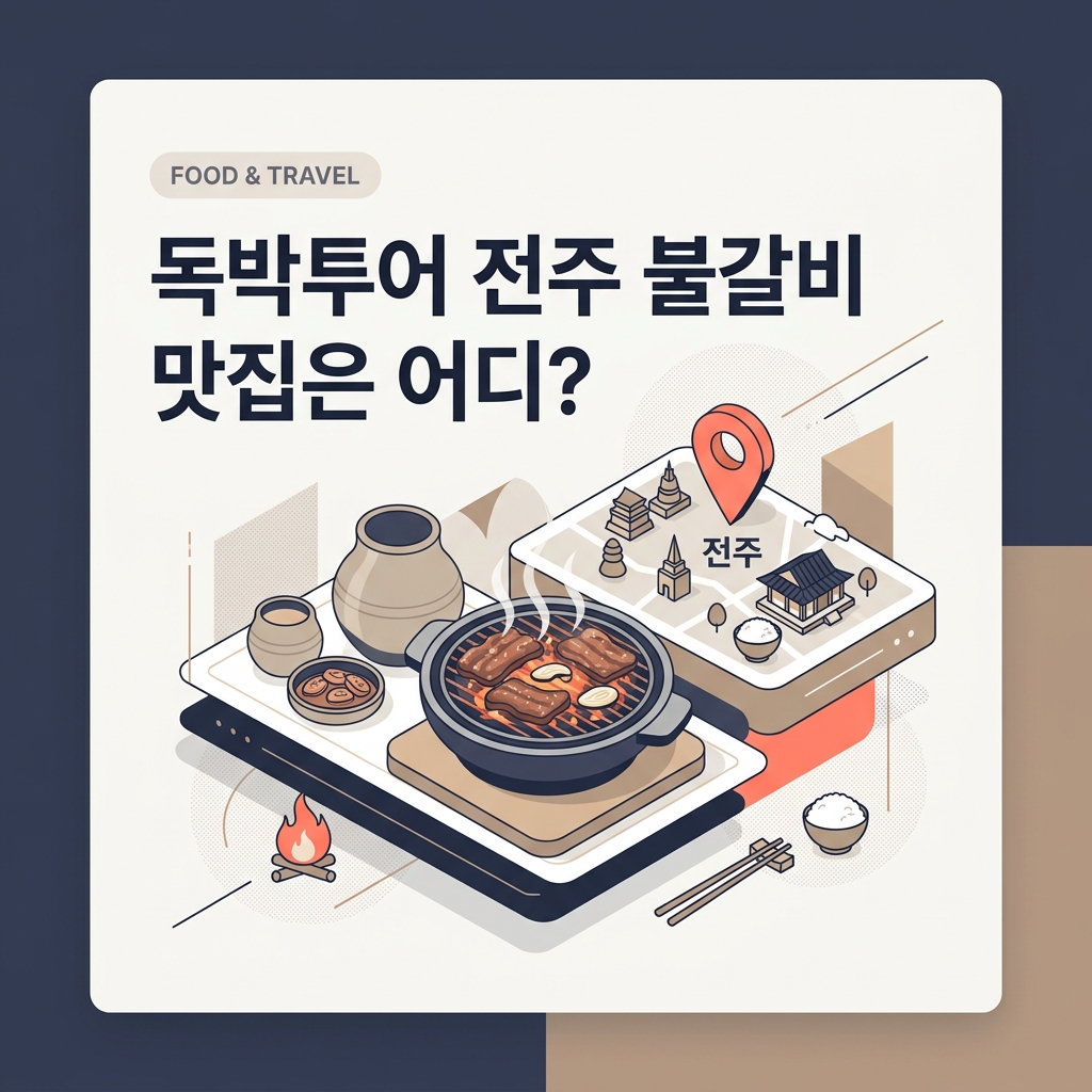 독박투어 전주 불갈비 맛집