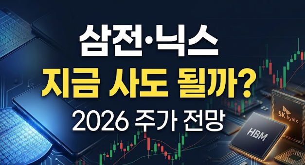 삼전 닉스 주가 전망|삼성전자·SK하이닉스 지금 사도 될까? 1 삼전 닉스 주가 전망