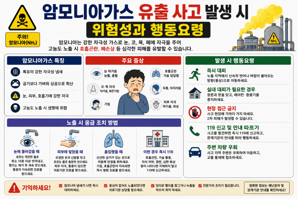 양평동4가 암모니아가스 유출|선유도역 인근 사고 현재 상황과 주민 대처방법 2 암모니아가스 유출 현재 상황과 주민 대처방법