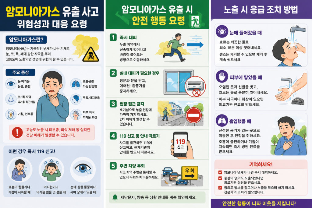 양평동4가 암모니아가스 유출|선유도역 인근 사고 현재 상황과 주민 대처방법 1 암모니아가스 유출 현재 상황과 주민 대처방법
