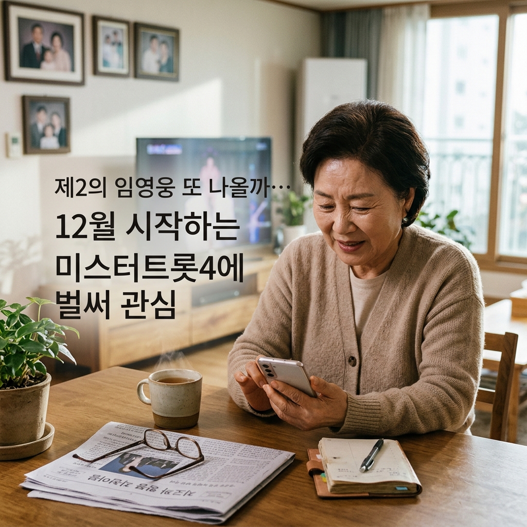 제2의 임영웅 또 나올까… 12월 시작하는 미스터트롯4에 벌써 관심